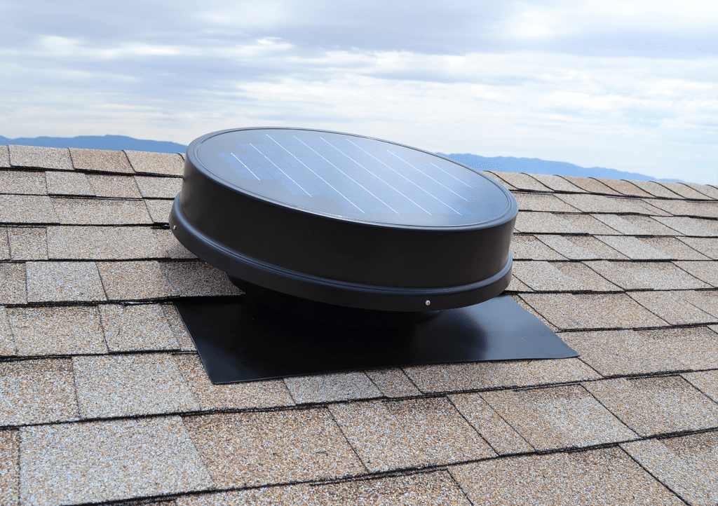 solar attic fan